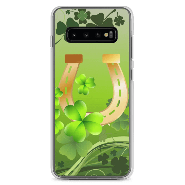 Lucky Clover Clear Samsung® Case product image (2)
