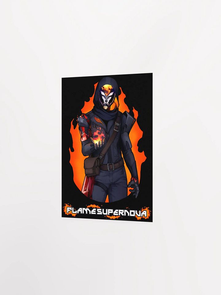Flame Supernova Original Poster (Black) product image (2)