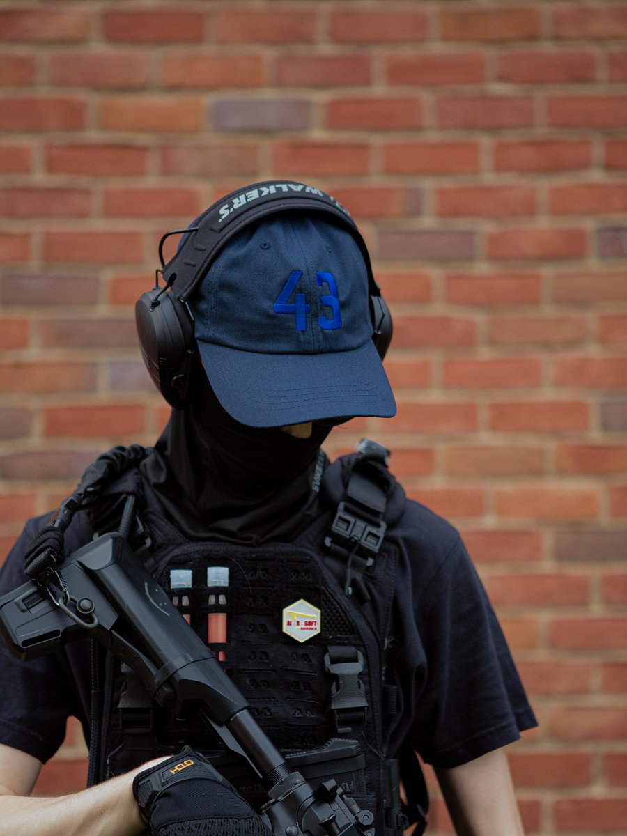 "43" Embroidered Hat (Navy Blue) product image (4)