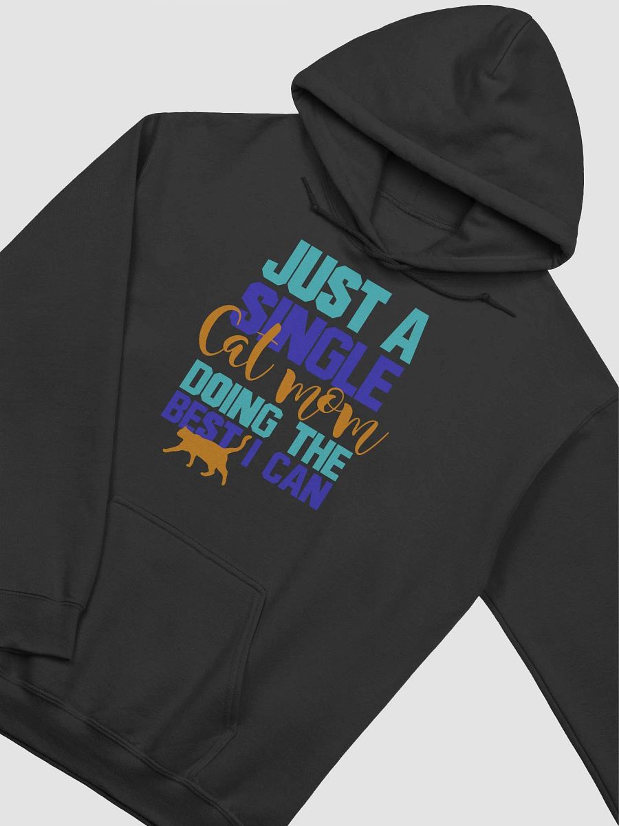 Single cat mom - hoodie product image (14)
