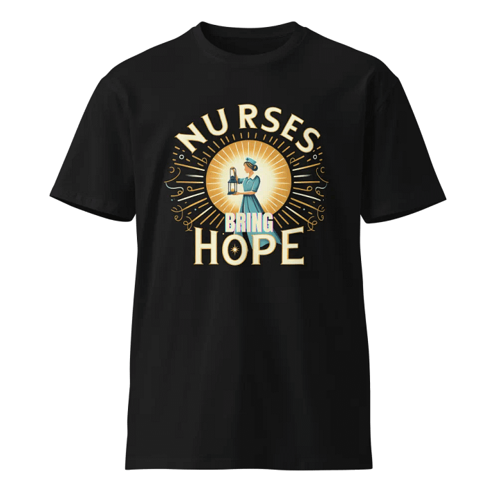 Radiant Hope Nurse Lantern T-Shirt product image (1)