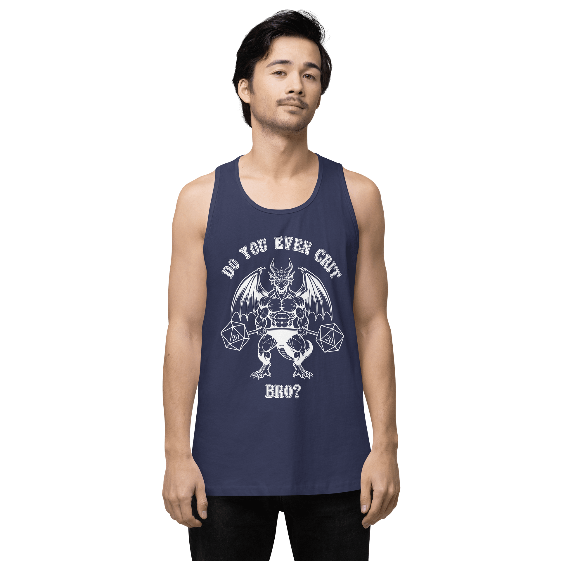 "Do You Even Crit Bro?" Tank Top - Cotton Heritage product image (7)