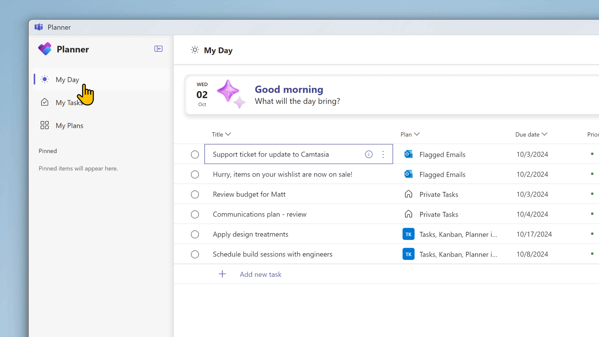 Organise your day with Planner and My Day - Workout video product image (3)