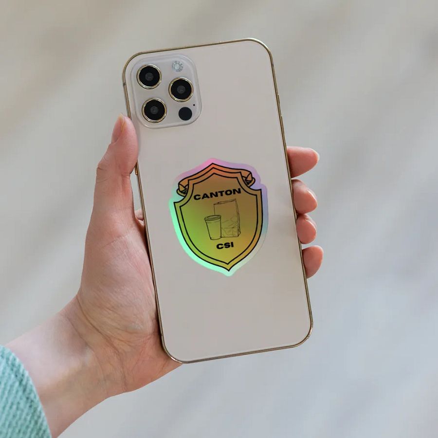 Canton CSI Badge Holographic Sticker product image (8)