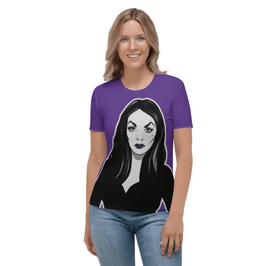 The OG Vamp Goth Girl Purple Tee Shirt product image (5)