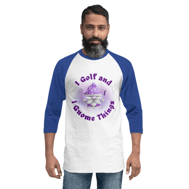 The Purple Gnome Pro Raglan tee product image (2)