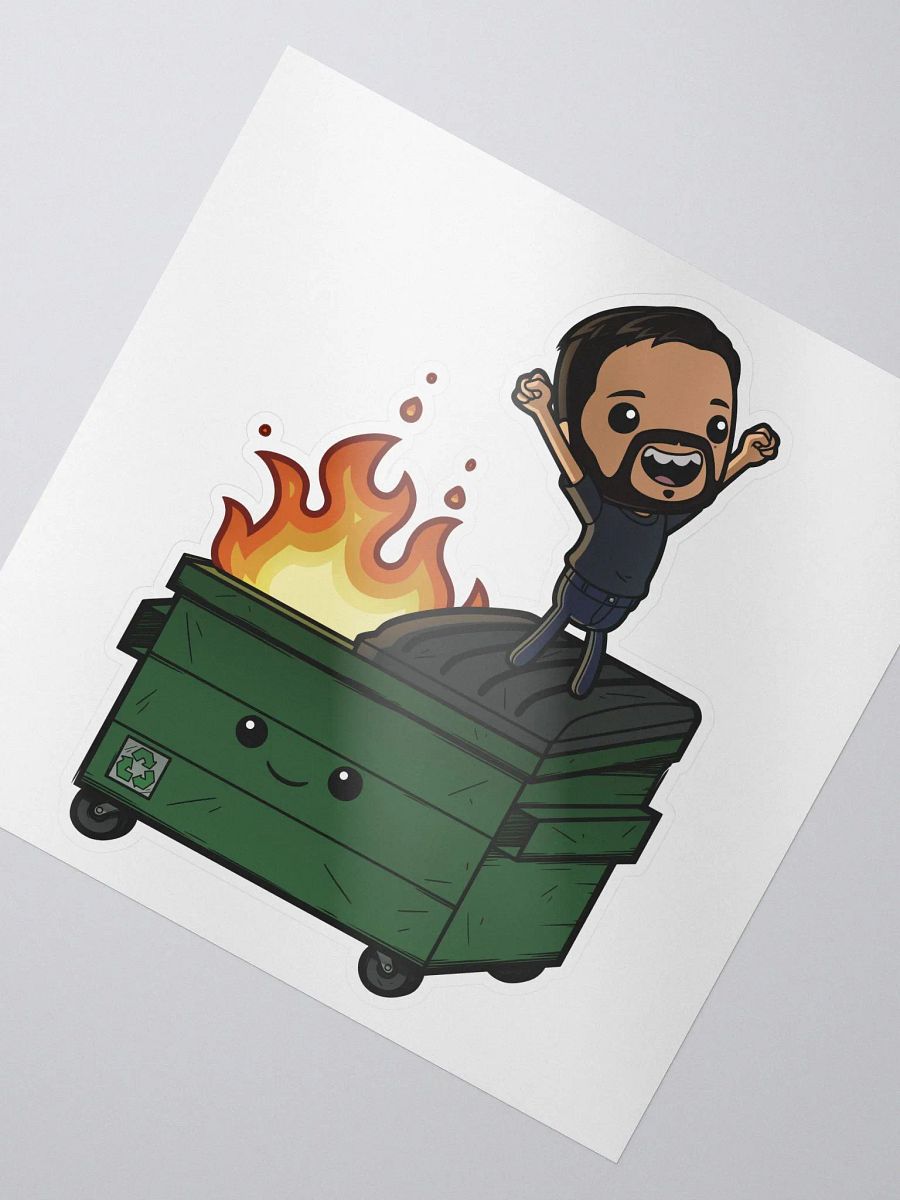 Echo Dumpster Fire Sticker product image (2)