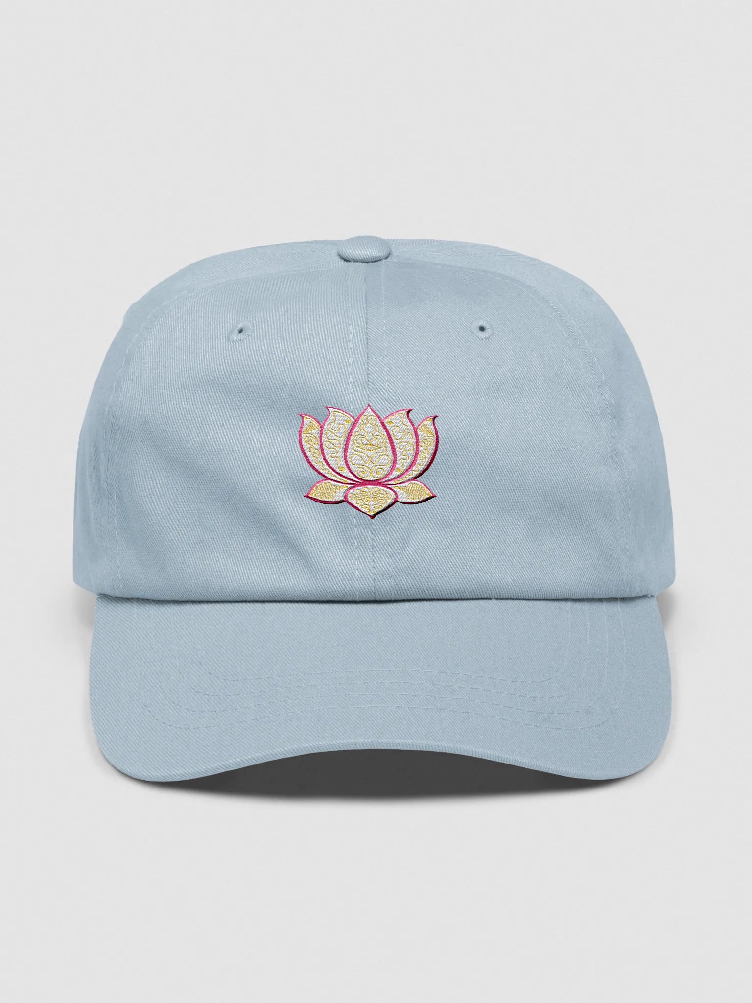 Golden Lotus Classic Dad Hat product image (1)