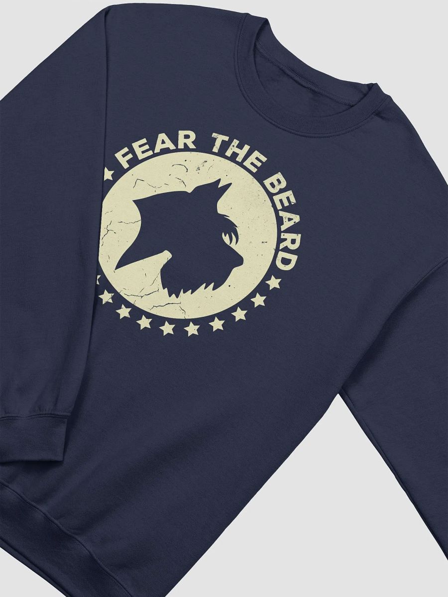 Fear the Beard Schnauzer(Off-White) Sweatshirt | Funny Sweatshirt for Schnauzer Paw-rents product image (14)