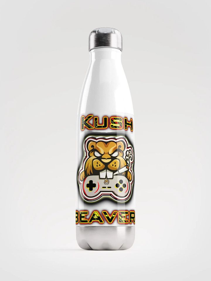 Kush Beaver Steel Water Bottle product image (1)