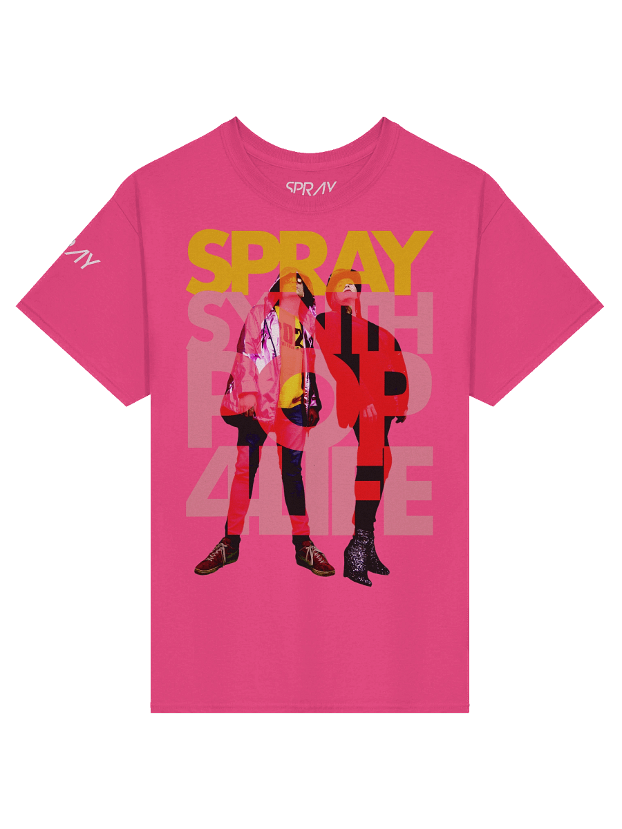 SPRAY - Synth Pop 4 Life T-shirt product image (1)