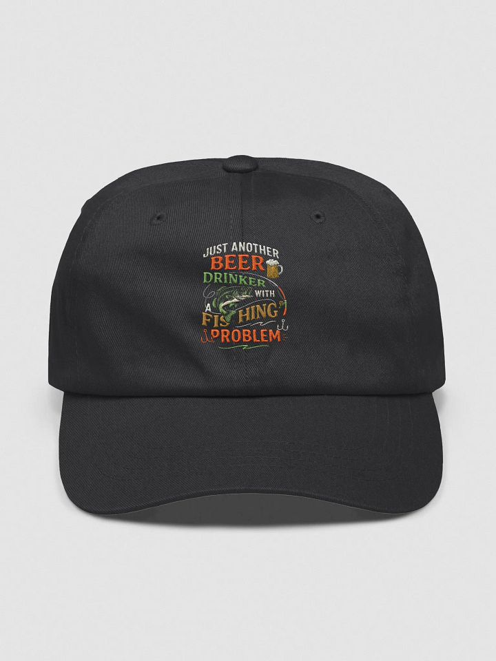 Fishing Problem Dad Hat – Beer & Fishing Lifestyle Cap product image (1)