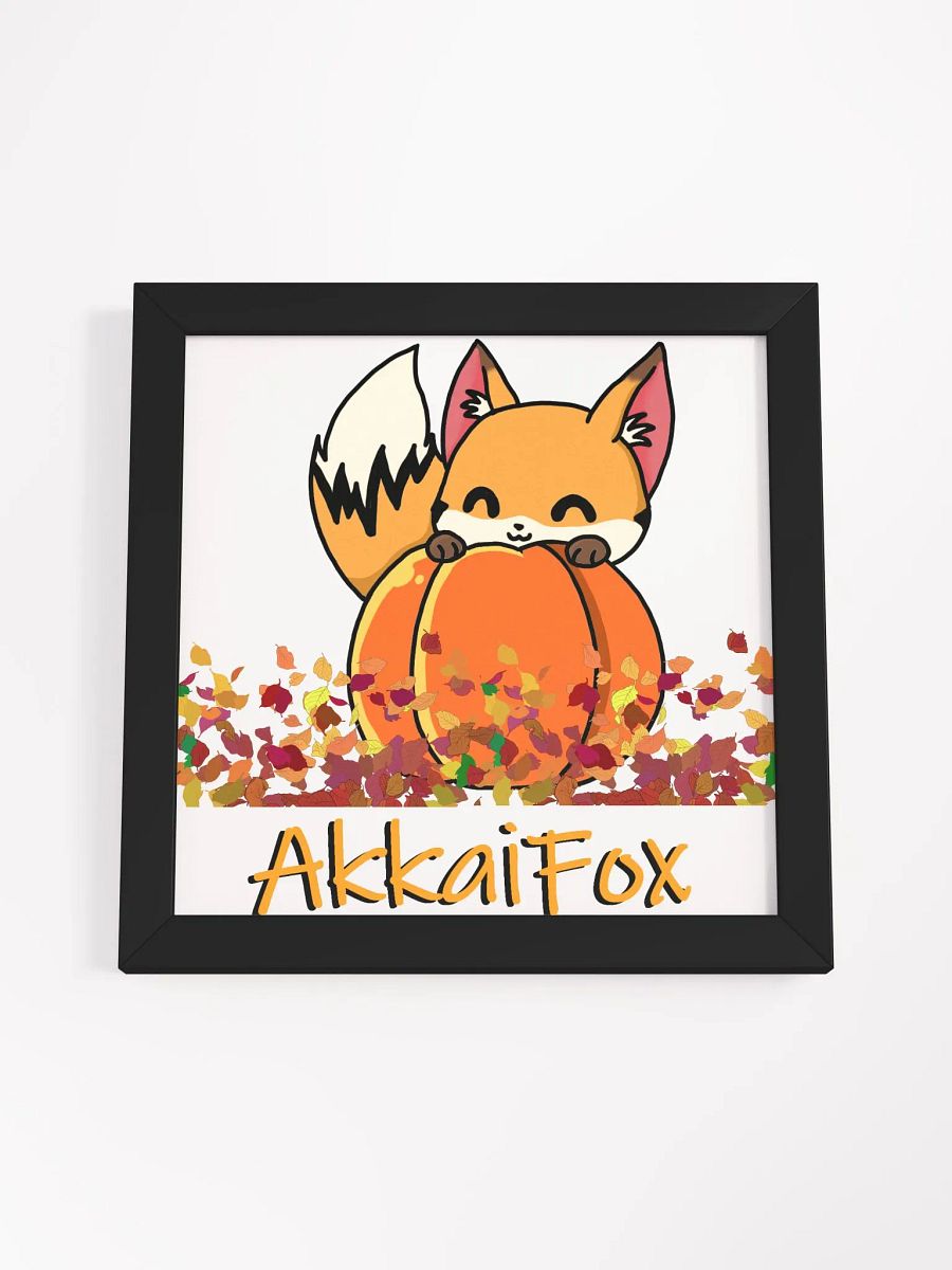 Fall - Framed Pumpkin Poster product image (4)