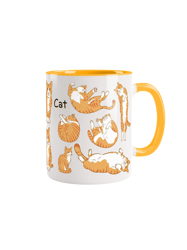 Playful Ginger Cat Mug product image (1)
