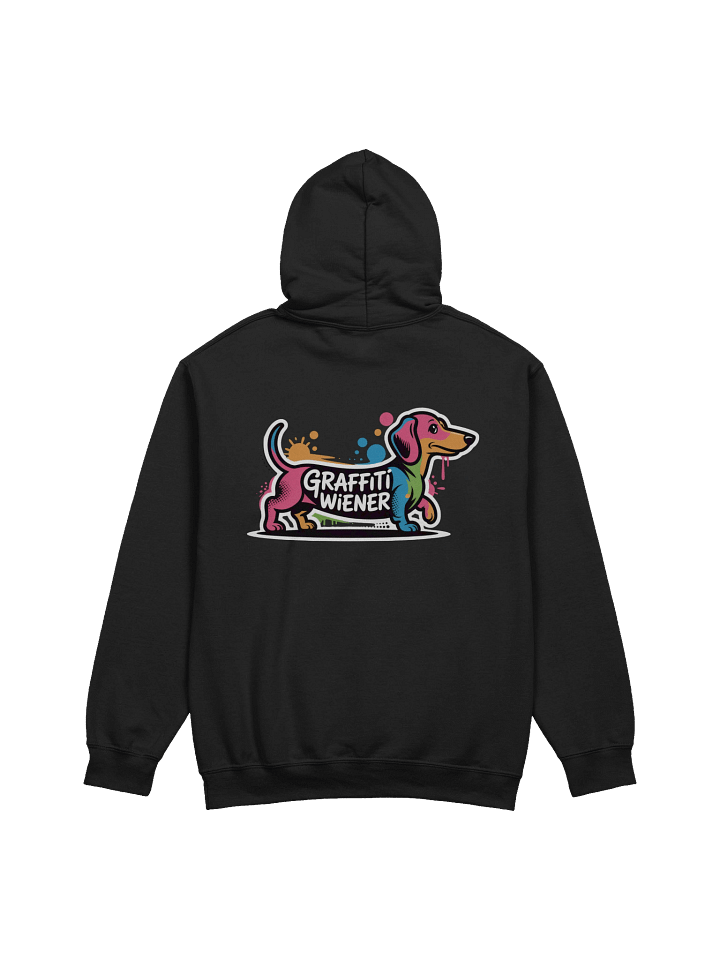 Graffiti Wiener Dachshund Hoodie product image (6)