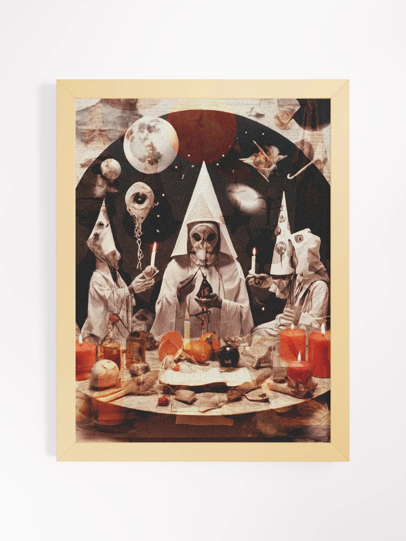 If Wishes Were Fishes // Framed Art product image (1)