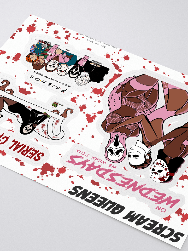 Scream Queens Sticker Sheet product image (2)