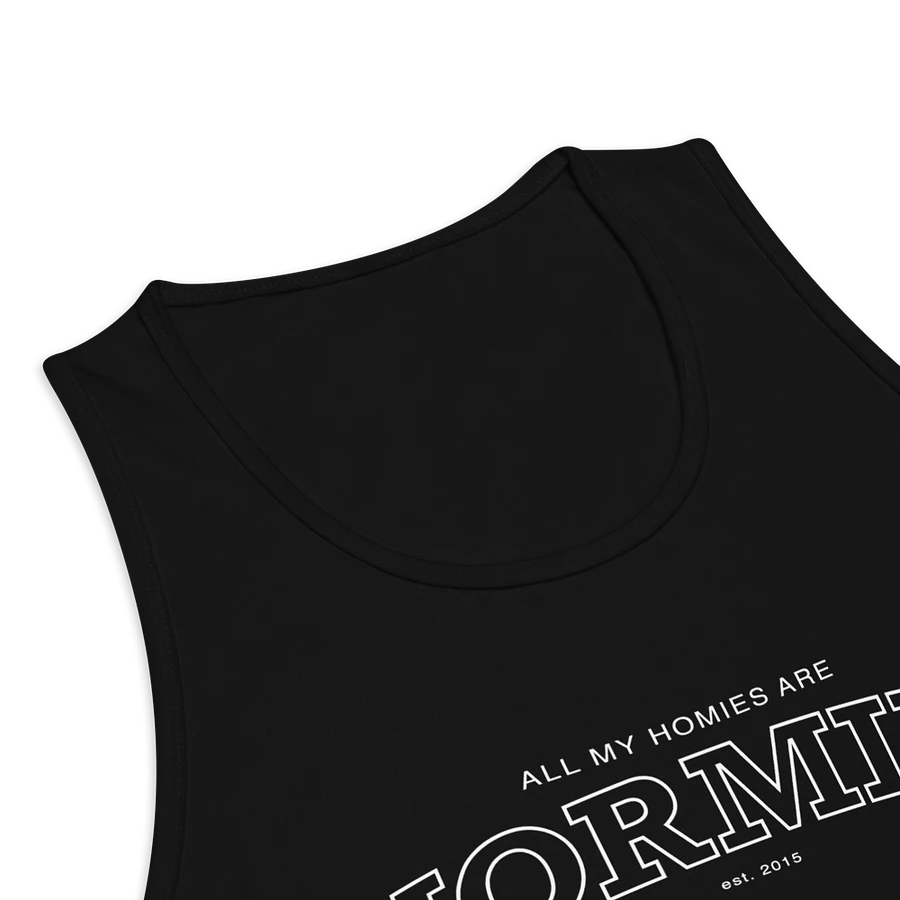 All My Homies Normies - College Tank Black product image (5)