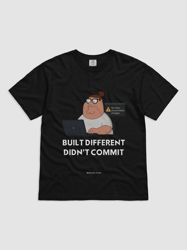 “Didn’t Commit” Developer Tee product image (6)