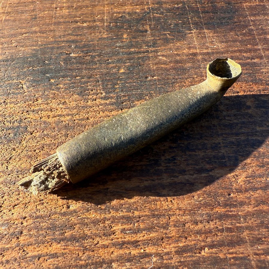 🎎 Japanese Kiseru Smoking Pipe – Early Showa Era with Burned Bowl and Bonus Bowl Head – Japan Antique Roadshow product image (8)