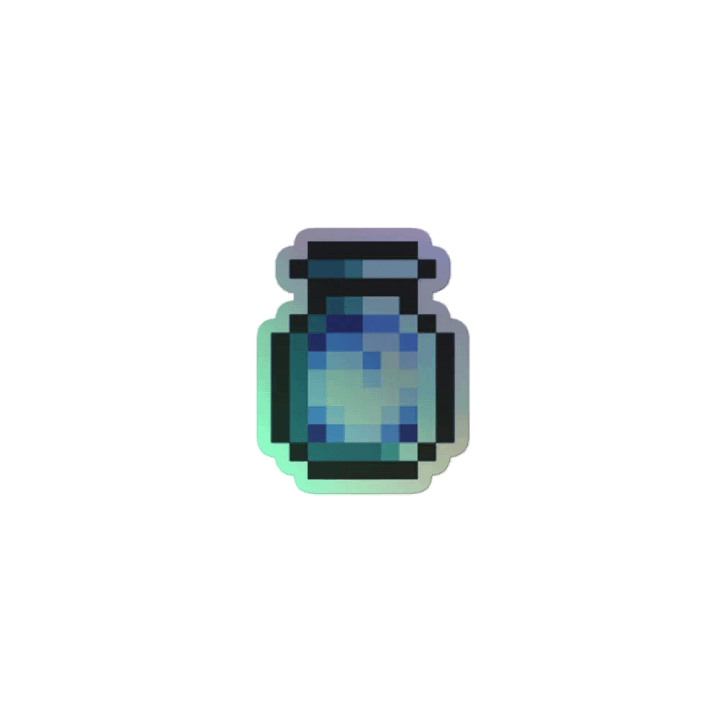 Classic SkyJar Foil Sticker product image (2)