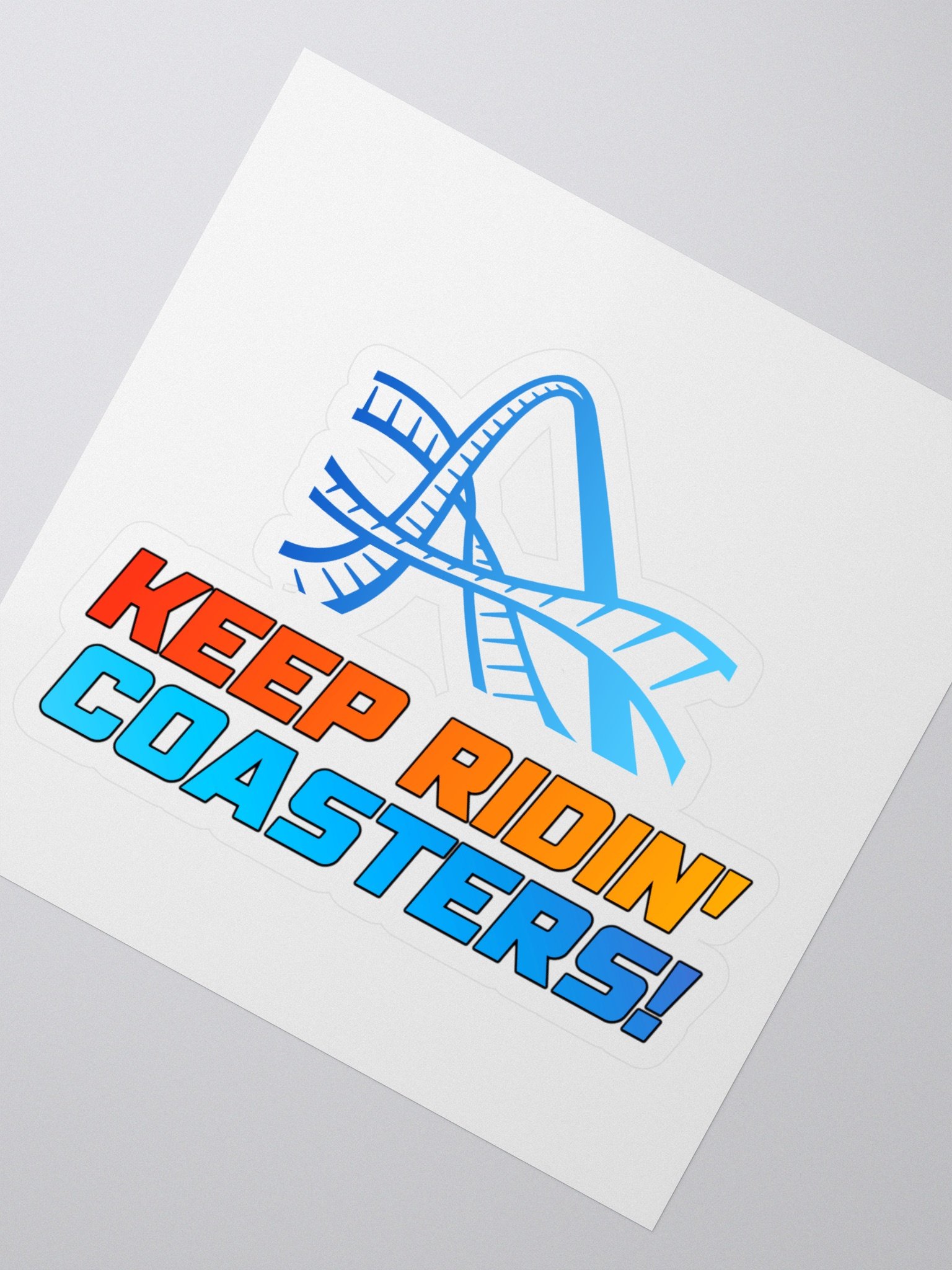 Keep Ridin' Coasters - Hands Up Sticker product image (2)