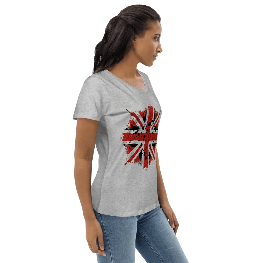 Womens Distressed Union Tee product image (6)