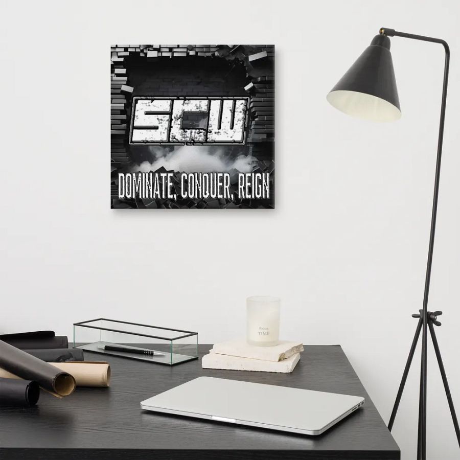 SCW Logo and Mantra Canvas Poster product image (11)