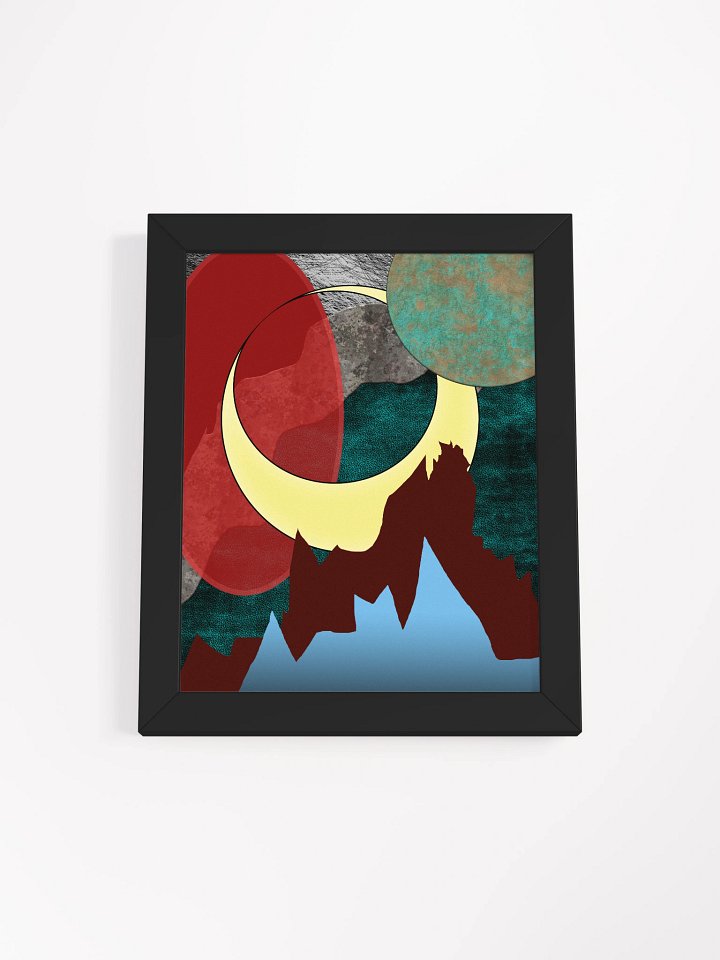 Moonscape Framed Print product image (2)