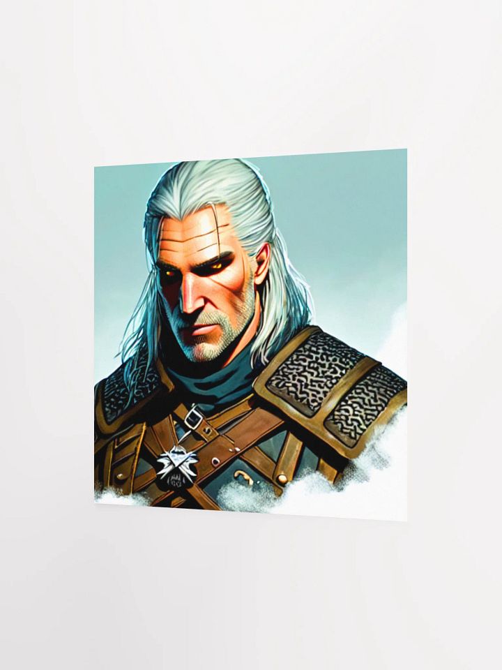 Rugged Wolf Warrior - Matte Poster product image (9)