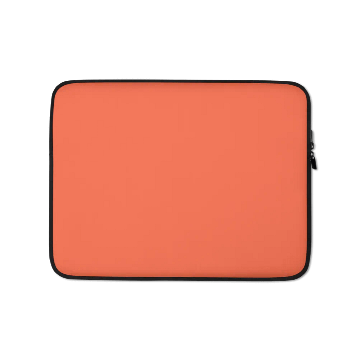Heather Orange Laptop Sleeve product image (1)