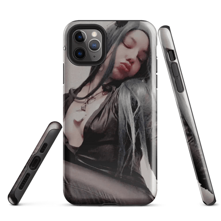 DC - Catwoman Cosplay iPhone Case (Shadow Velvet) featuring goth_girl_model24 product image (3)