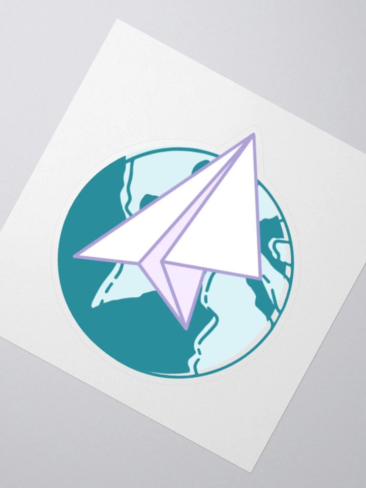 Nomadic Activist Logo Sticker product image (2)