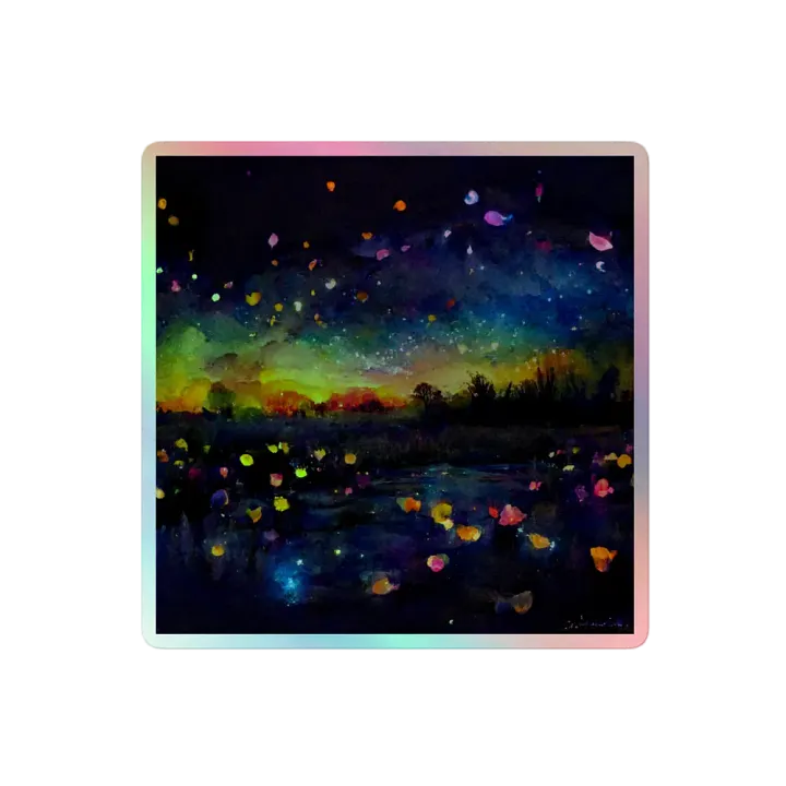 Enchanted Night Sky Holographic Sticker Set product image (2)