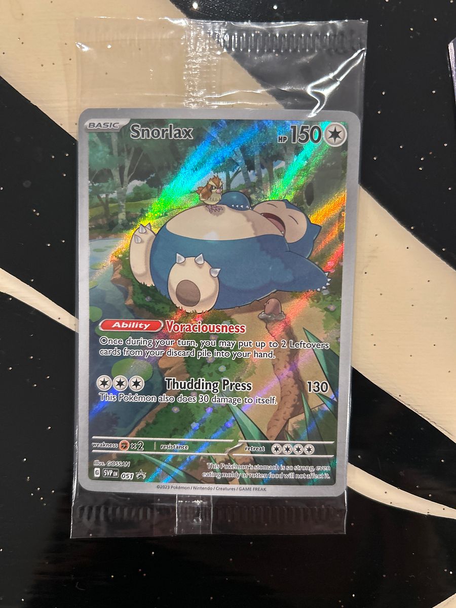 Snorlax Promo from Pokemon 151 ETB product image (1)