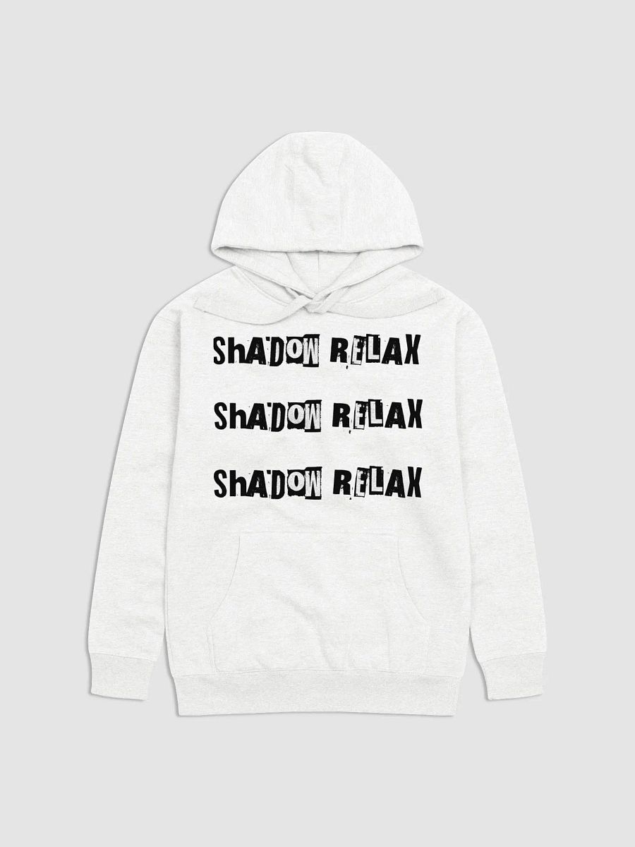 SHADOW RELAX White Winter Hoodie product image (1)