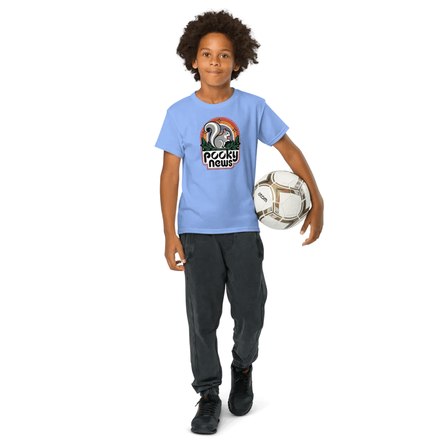 Rainbow Squirrel Youth Sports Tee product image (8)