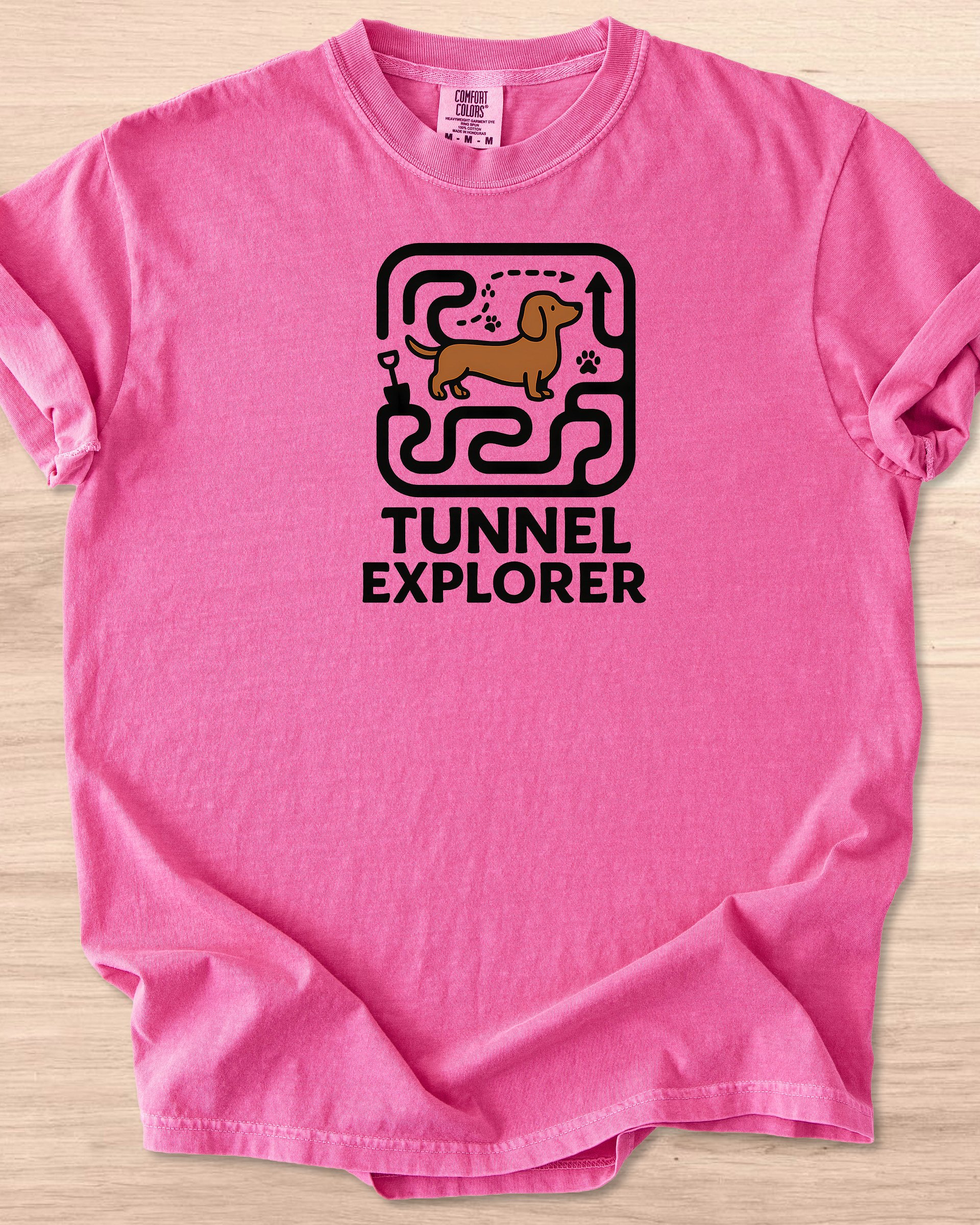Tunnel Explorer (Dachshund) Tee product image (19)
