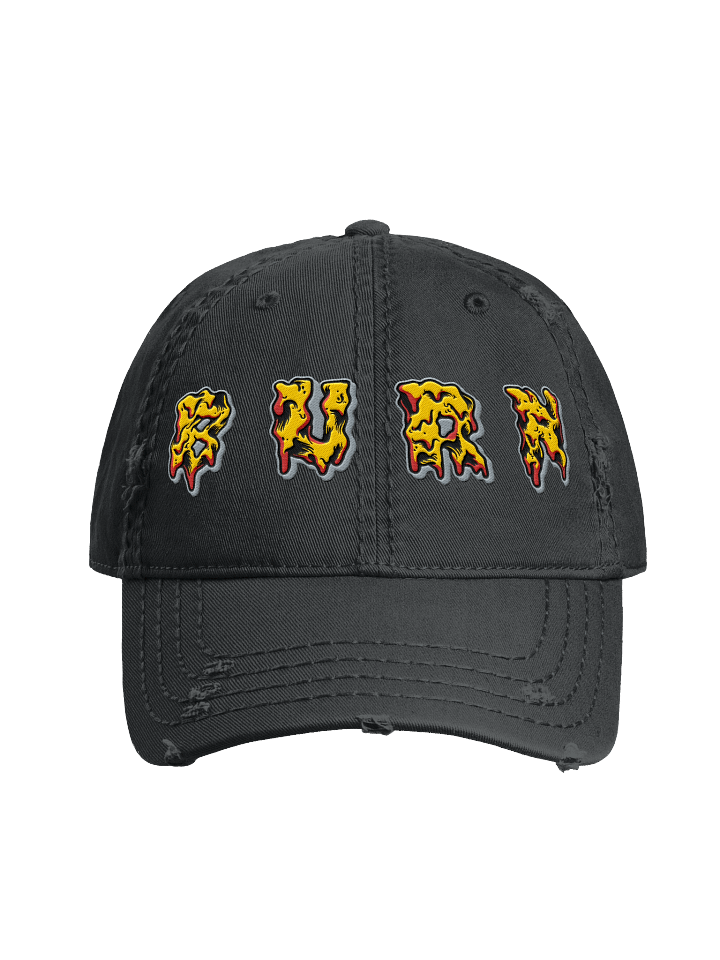BURN Distressed Hat product image (1)