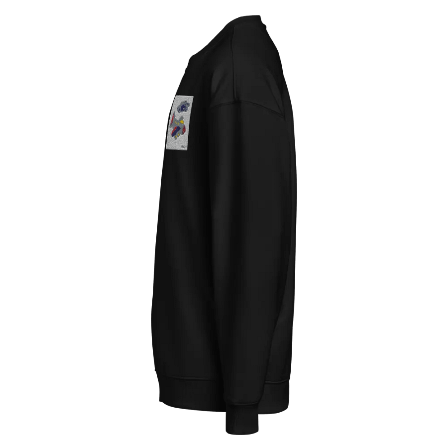 Kid Airplane (Stanley/Stella Unisex Organic Oversized Sweatshirt) product image (6)