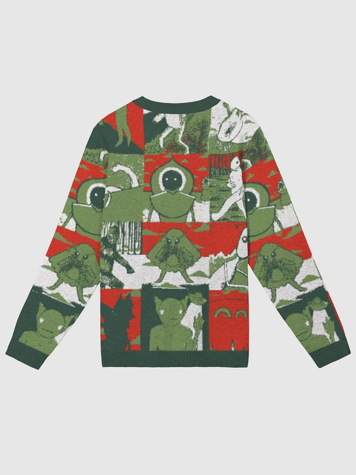 Cryptids (dark) knit jumper product image (2)