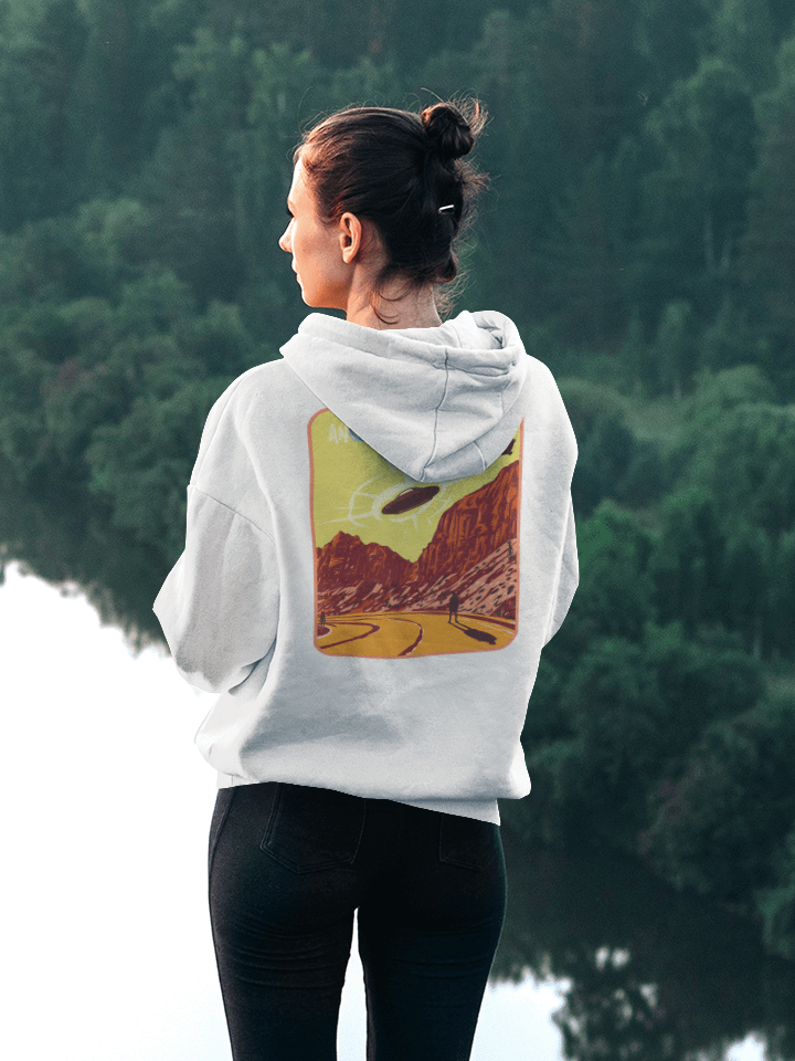 Desert Rendezvous Men In Black UFO Hoodie product image (1)