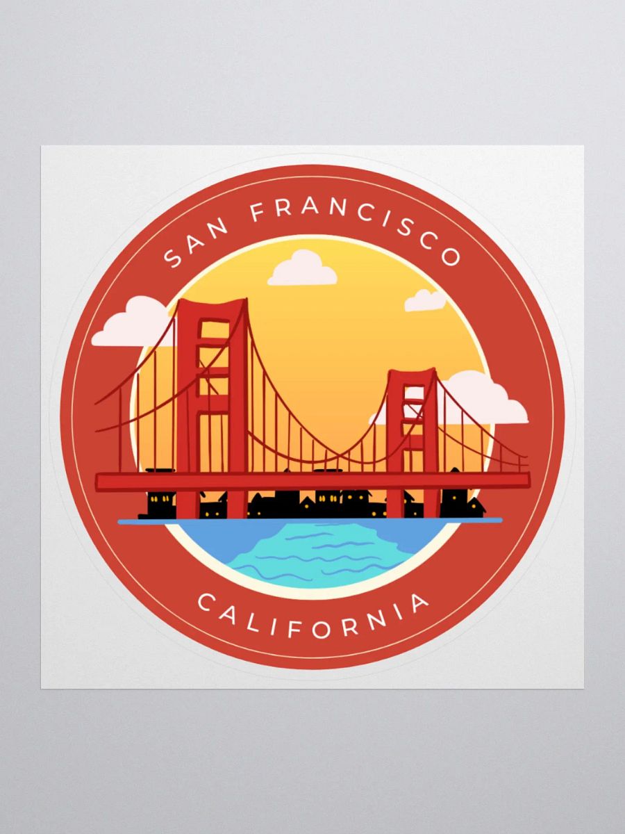 San Francisco Sticker product image (1)