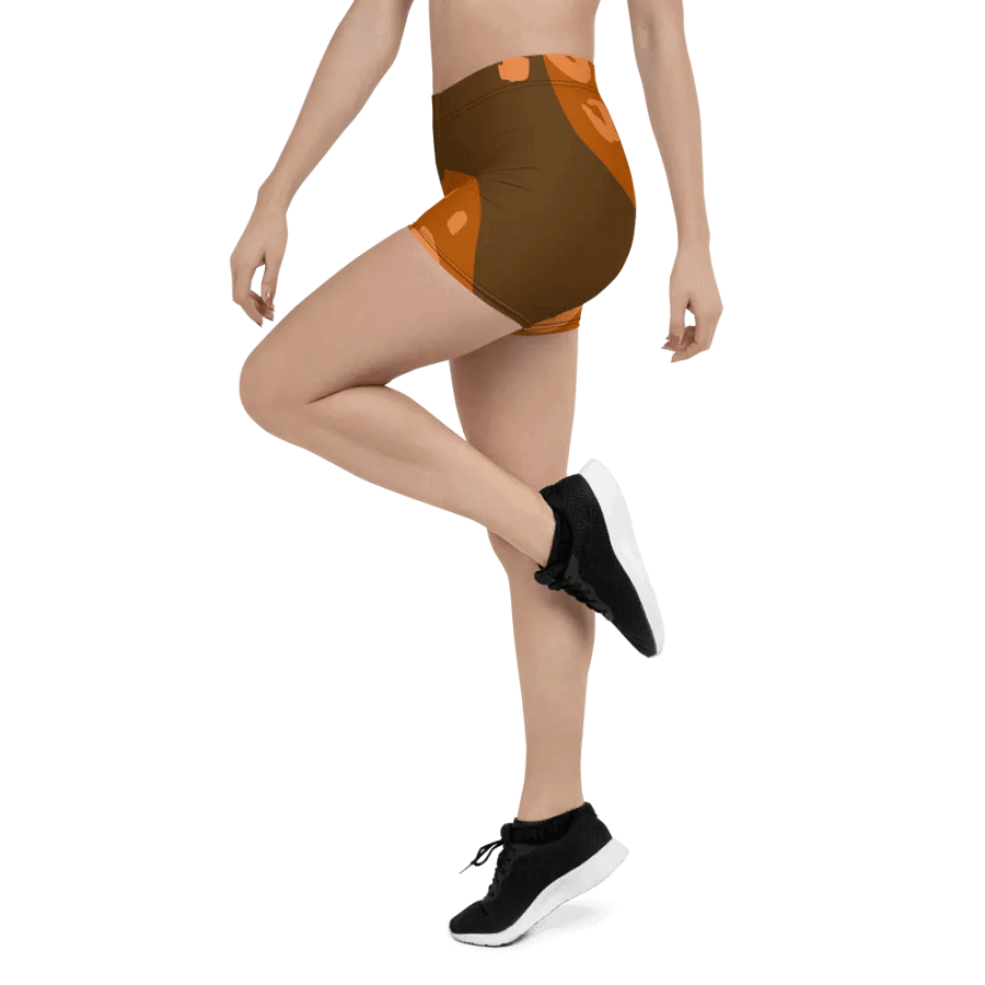 Orange Animalia All-Over Shorts product image (5)