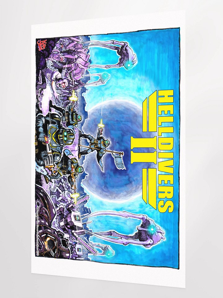 HELLDIVERS Fan art poster! 24" x 36" product image (2)