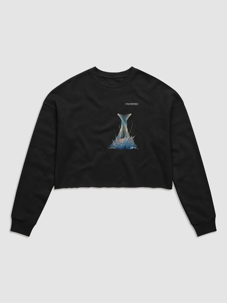 Aqua Spiral Fleece Sweatshirt product image (1)