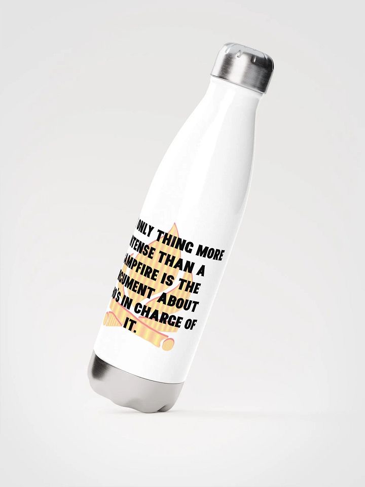 Campfire Message Stainless Steel Water Bottle product image (2)