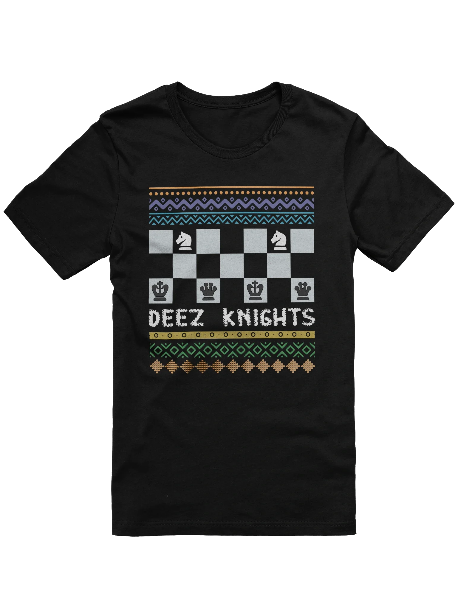 Deez- Knights Chess T-shirt product image (1)