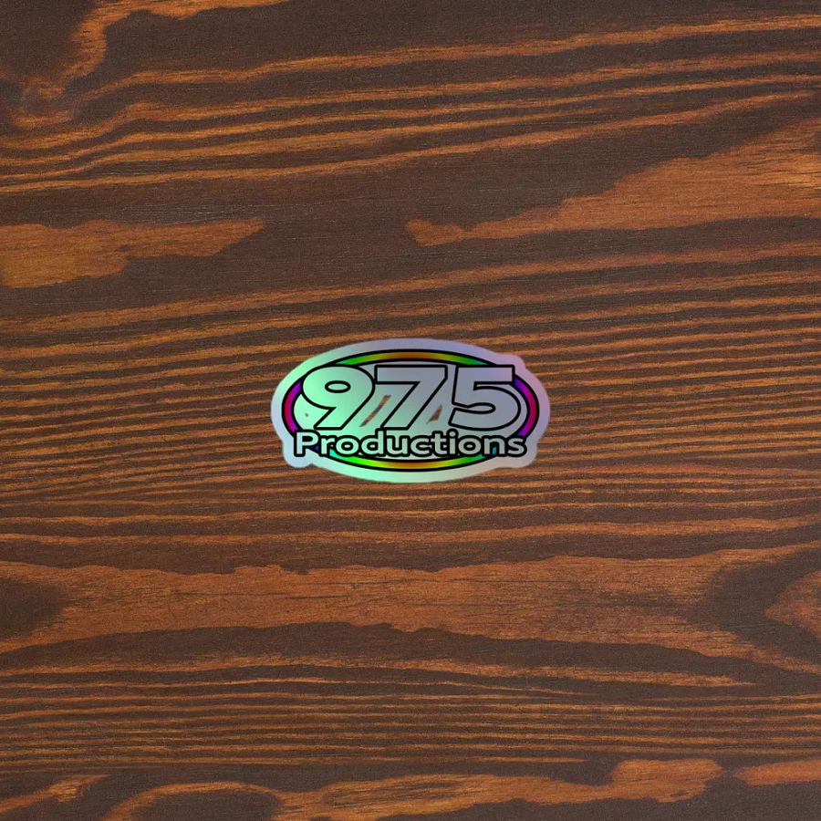975 Productions Logo Sticker (Holographic) product image (3)