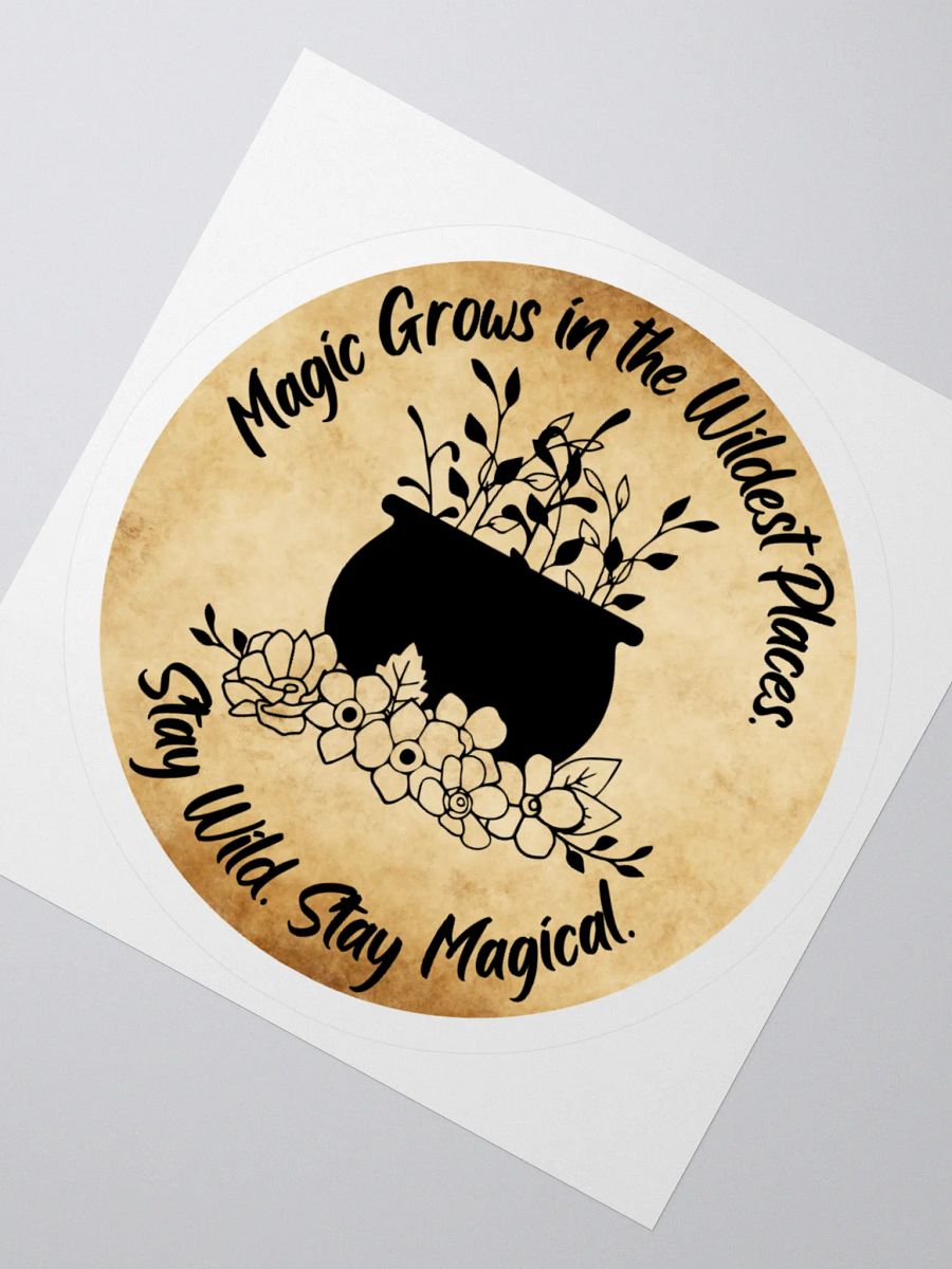 Grow Some Magic Sticker product image (4)